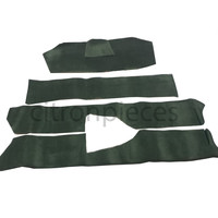 thumb-Full carpet set including foam green Citroën ID/DS-2