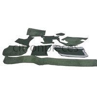 thumb-Full carpet set including foam green Citroën ID/DS-3