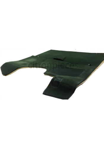  Citroën ID/DS Jeu complet de tapis pour PA vert (méchanique/hydrolique/injection) AV avec mousse alveolée Citroën ID/DS 