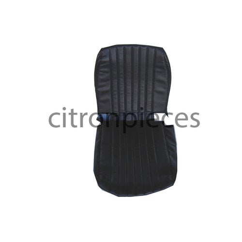  Citroën 2CV Original seat cover for front seat in black leatherette Mehari Citroën 2CV 
