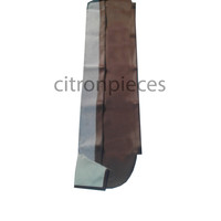 thumb-Trimming for rear window shelf brown leatherette Citroën 2CV-3