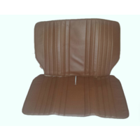 thumb-Original seat cover set in brown leatherette for foldable rear bench Dyane Citroën 2CV - Copy-2