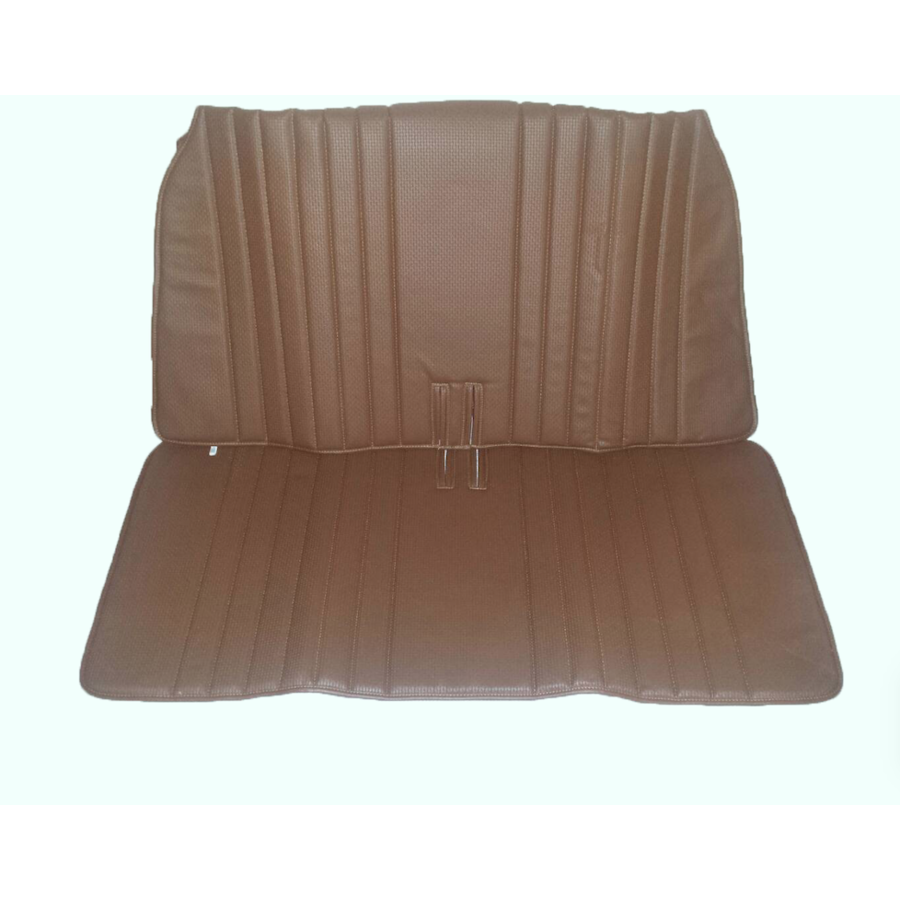 Housse d'origine pour banquette AR repliable en simili marron pour Dyane Citroën 2CV - Copy-3