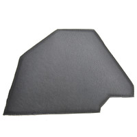 thumb-Bekleding schutbord, gelijkend materiaal, verbeterde pasvorm voor Citroen 2CV zwart  (6 delige set)  1976- eind-2