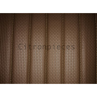 thumb-Original seat cover set for rear bench in brown leatherette DYANE Citroën 2CV-3