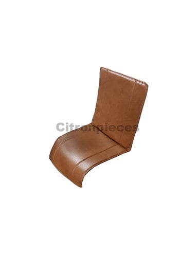  Citroën 2CV Original seat cover set for front seat in brown leatherette years '50 '60 Citroën 2CV - Copy 