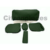 ID/DS Rear bench cover pallas from 69 green cloth Citroën ID/DS