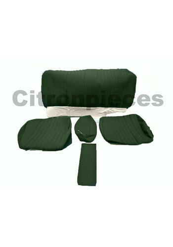  ID/DS Rear bench cover pallas from 69 green cloth Citroën ID/DS 