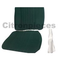 thumb-Front seat cover pallas 70-73 green cloth Citroën ID/DS-2