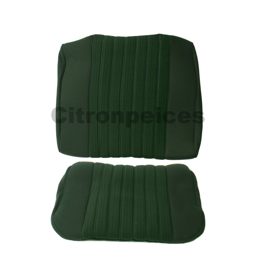 Rear bench cover pallas 70-73 green cloth Citroën ID/DS-1