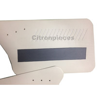 thumb-Set of 4 door panels in white with black - Ami 6-3