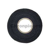 thumb-Klebeband Leinen schwarz für elektrische Kabelbündel [25M]TapeMaterial-2