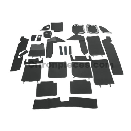  Citroën SM Jeu complet de tapis gris foncé [22] Citroën SM 