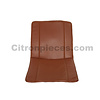 2CV Original seat cover set for front seat in brown leatherette years '50 '60 Citroën 2CV