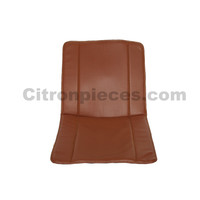 thumb-Original seat cover set for front seat in brown leatherette years '50 '60 Citroën 2CV-1