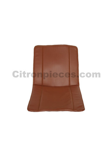  2CV Original seat cover set for front seat in brown leatherette years '50 '60 Citroën 2CV 