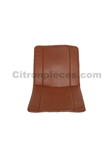  Citroën 2CV Original seat cover set for front seat in brown leatherette years '50 '60 Citroën 2CV 