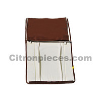 thumb-Original seat cover set for front seat in brown leatherette years '50 '60 Citroën 2CV-2