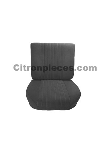  ID/DS Front seat half mounted pallas 70-73 gray cloth Citroën ID/DS 