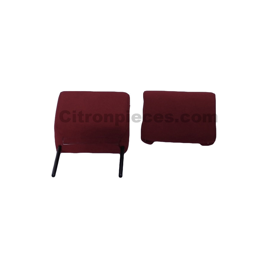 Hoofdsteunal rood stof Citroën ID/DS-1