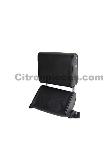  ID/DS Head rest with black leather trimming narrow model 2 pieces Citroën ID/DS 