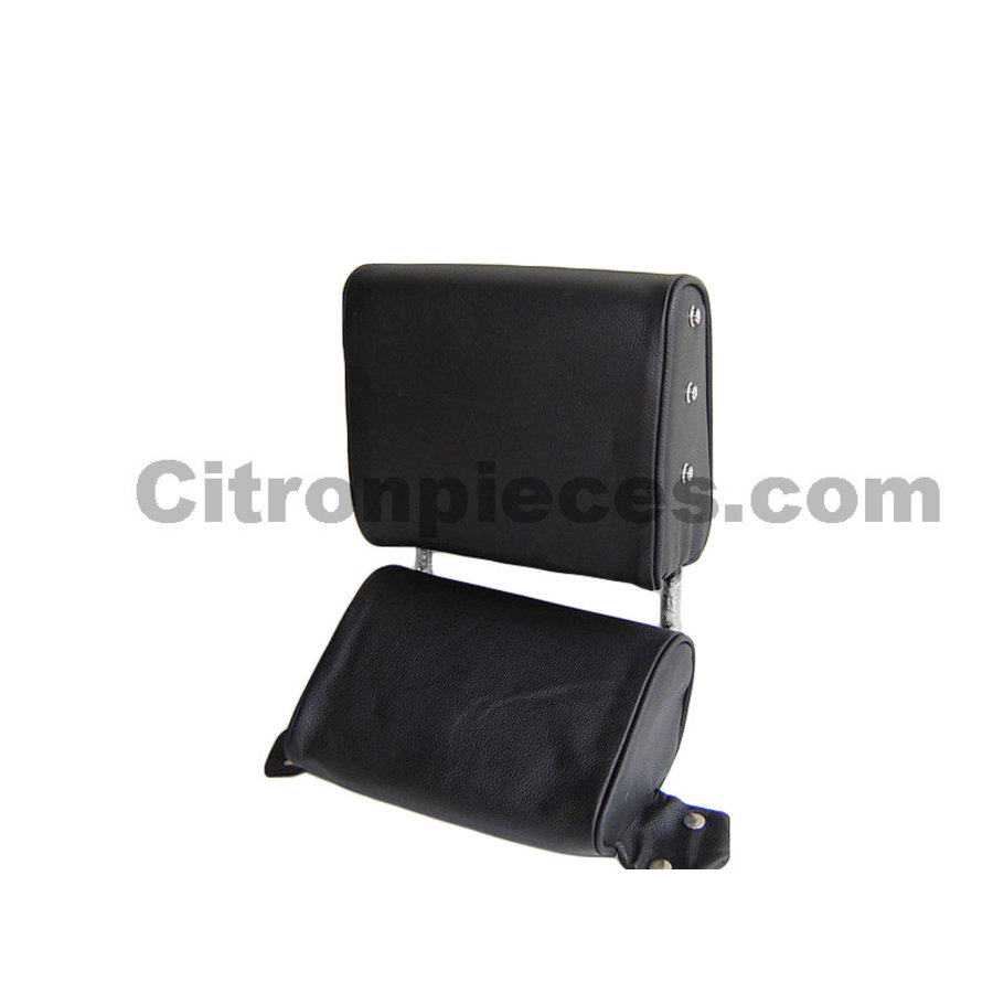 Kopfstütze (2 teilig) Leder schwarz schmales Modell Citroën ID/DS-1