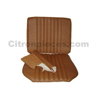 thumb-Front seat cover light brown leather Citroën ID/DS-1