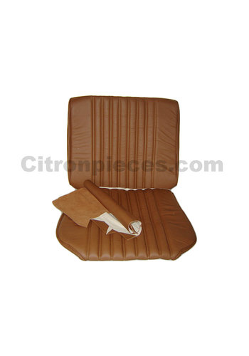 ID/DS Garniture origine siège AV cuir tabac (assise dossier panneau de fermeture pour dossier AVavec ressorts) Citroën ID/DS 