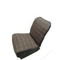 thumb-Original seat cover set for rear bench in Set van 2 voorstoelhoezen (2 ronden kanten) en 1 achterbank ECOSSAIS cloth-1