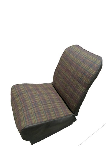  2CV Original seat cover set for rear bench in ECOSSAIS 