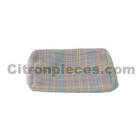 Head rest cover (for German version) gray cloth used in last produced Citroën 2CV