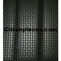 thumb-Original seat cover set for front bench with closed sides in black leatherette Dyane Citroën 2CV-2