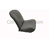 2CV Original seat cover set for front R seat (2 round angles) in gray cloth with old Citroën logo Citroën 2CV