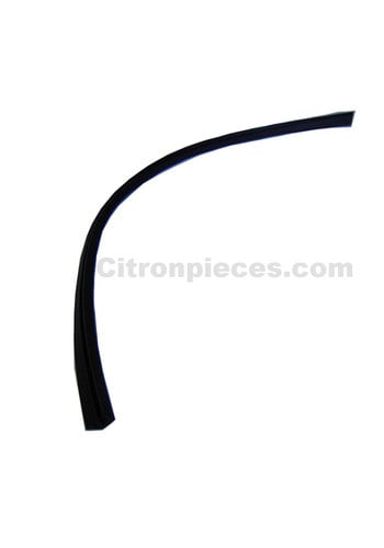  2CV Rubber strip of front door window anti-draft L 480 mm Citroën 2CV 