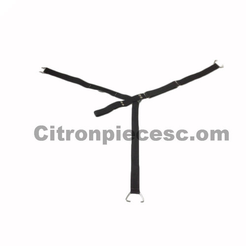  Citroën ID/DS Bande de fixation de roue de rechange en coton Citroën ID/DS 