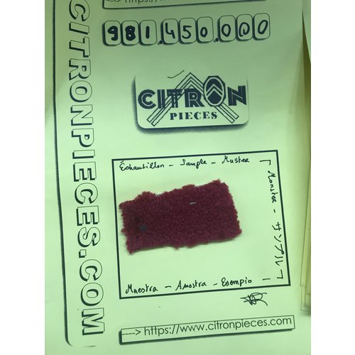  red carpets martial (example piece) Ral 3003 