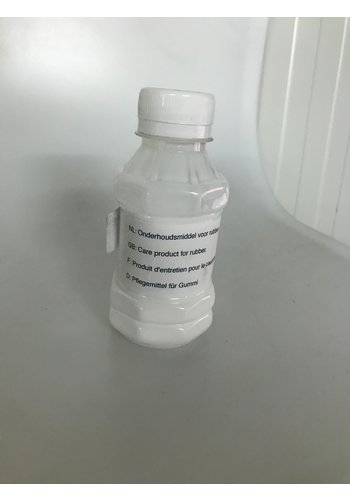  Onderhoudsmiddel voor rubber. 