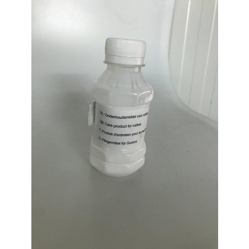  Onderhoudsmiddel voor rubber. 