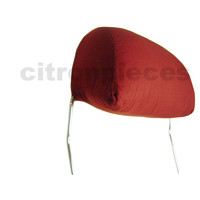 Head rest cover with bright red cloth trimming for old types (bag shape) wide model 1 pieces Citroën ID/DS