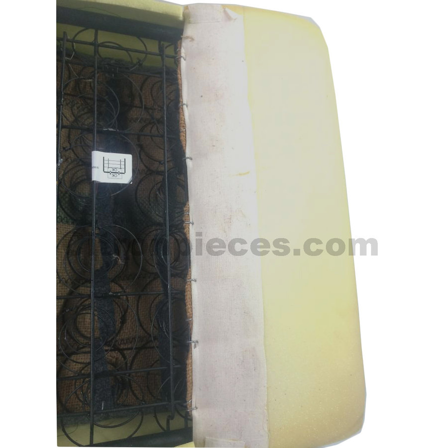 Federrahmen für Rücken des Vordersitzes (prepariert für schmale Kopfstütze)für Drehknopfmodell mit Schaum verkleidet für Ledersitz Citroën ID/DS-2