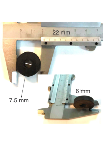  Citroën 2CV Rondelle en caoutchouc sous banquette AR (2CV DYANE AMI) Citroën 2CV 