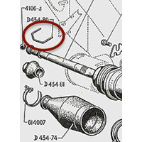 thumb-Rear rod pin Citroën ID/DS-5