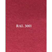 thumb-Echantillon de tissus, rouge vif avec 3 mm de mousse. Code de la couleur Ral 3001-1