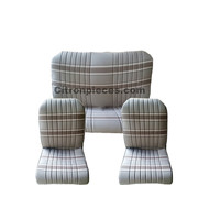 thumb-Bekleding set 2 voor stoelen + 1 achterbank in beige voor 2cv / dyane-1