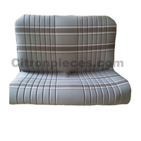thumb-Upholstery set 2 front seats + 1 rear seat in beige for 2cv / dyane-2