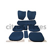 Citroën ID/DS Hoezenset blauw stof Dsuper Dspecial Citroën ID/DS