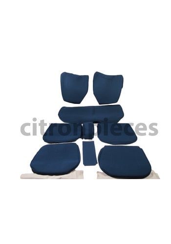  ID/DS Set of seat covers for 1 caruperpecial blue cloth Citroën ID/DS 