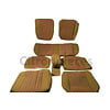Citroën ID/DS Set of seat covers for 1 car pallas 70-73 ocher cloth Citroën ID/DS