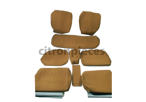 ID/DS Set of seat covers for 1 caruperpecial ocher cloth Citroën ID/DS 