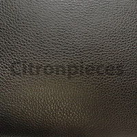thumb-Kopfstütze (2 teilig) Leder schwarz breites Modell Citroën ID/DS-2